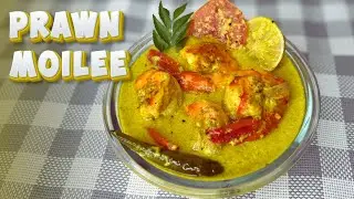 🍤 Kerala Prawn Moilee | Creamy Coconut Milk Curry | South Indian Prawn Recipe | Samz Kitchenz