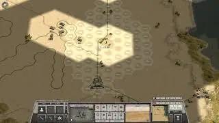 Order Of Battle World War 2. Sandstorm DLC. Mission 2 replay. Medium difficulty.
