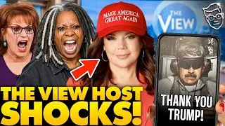 The View Audience in GASPS as Left-Wing Host Goes MAGA, Cries Over Love of Trump: 'Tears of Joy'