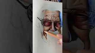 How to draw  Stan lee #shorts #avengers
