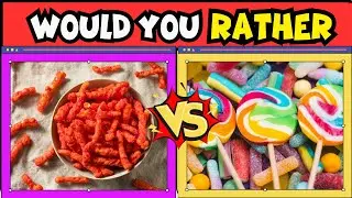 Would You Rather: Food Edition 🍕🍔 | Fun Food Choices Game!