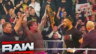 BREAKING!! WWE CEO Triple H JUST made a HUGE Announcement about Roman Reigns on Live TV Today