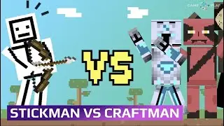 Stickman vs Craftman Game Review - Walkthrough