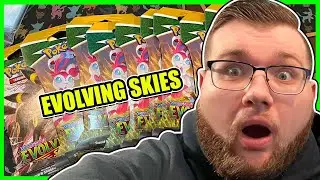 Evolving Skies Pokemon Card Opening - TCG Jake