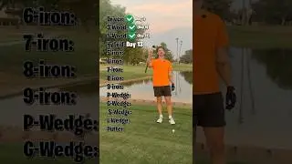 Day 13 of Making a Par With ONLY My Hybrid! (Over Water)
