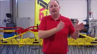 APV-Ackerstriegel Klappgest&auml;nge der Gabeln / APV Tined Weeder folding rod of forks