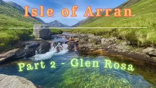 Isle of Arran - Scenic walk to the Blue Pools of Glen Rosa #uk #travel