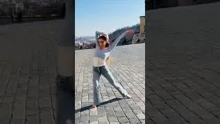 Dancing barefoot in the streets of Prague - Hannah Martin #shorts