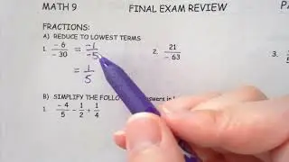 Grade 10 Math: G9 Review Pg1-2