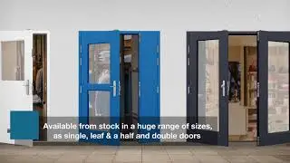 Latham's Steel Security Doors Glazed Door Range - Promo Video