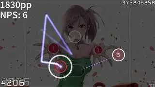 Various Artists - osu!MEGAMIX - [Godly Aim Abuse] +HDDT with pp at the side