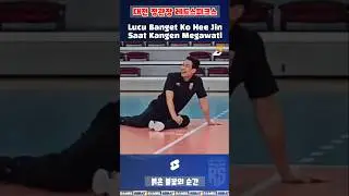 WOW‼️Kelucuan Ko Hee Jin Saat Kangen Mega⁉️#koheejin #megawatihangestri #redsparks #ligavolikorea