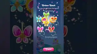 Clitter Catch Reward🥳🦋🎉✨️✨️✨️ @CandyCrushOfficial