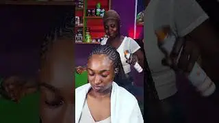 Beautiful Fulani braids x twist with curly ends #hairstyle #braids #fulanibraids #salon #hairsalon