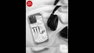 Zodiac Scorpio Magsafe iPhone Case Marble Design &ndash; Ripple Finish