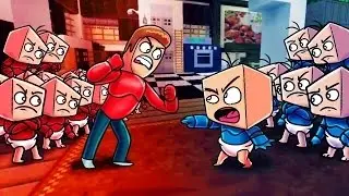 Minecraft | Who's Your Daddy? Red vs Blue War! (Baby vs Dad)
