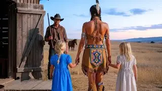 “He Was A Lone Rancher… Until His Daughters Brought Home a Beautiful Apache Woman”..