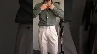 OLIVE Green Shirt GREY Pant Gives You Perfect Look ||#trending#viral#youtubeshorts#ytshorts#fashion#