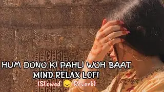 🎧 HUM DONO KI WOH PEHLI BAAT,💯||[LOFI SONG] SLOWED 🎶 REVERB #lofimusic #lofibeats