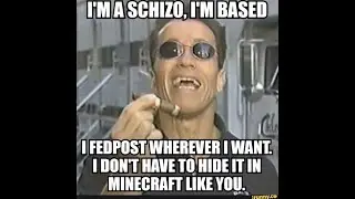 Fedposting in Minecraft with 2AJkell 2