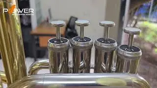 Tuba Weril J980 4/4 4 Pistos Laqueada C/ Niq Sib (Usado)