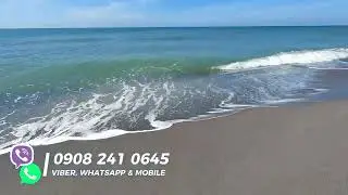Участок площадью 3000 кв. м на берегу моря в Замбалесе.