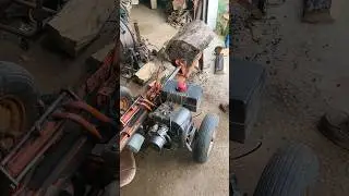 Log Boss Wood Splitter 6hp Tecumseh h60 small gas engine