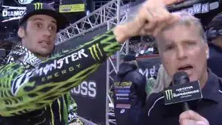 Supercross - Phoenix 2011 - Josh Hansen's Finish Line Interview