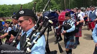 2018 RI Games Opening massed bands