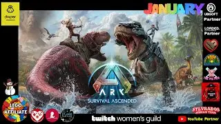 1/18/25 ~ 🦖Short Stream Ark Ascended Farming🦖
