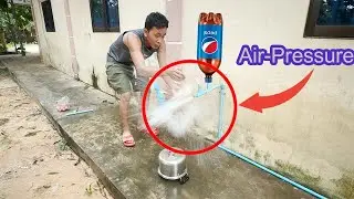 Build a Super Cheap Air-Powered Water Pump at Home!