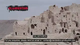 V1 0047 DJI 0274 Drone Stock Videos - Chenini - Douiret - Tunisia