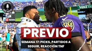 PREVIO SEMANA 17. Se decide el sembrado 1 en la AFC. Mahomes a recuperarse. Dallas recibe a Detroit.