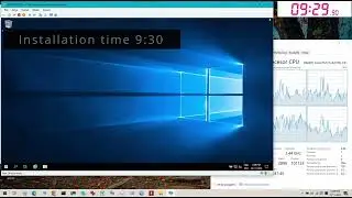 Windows Server 2019 Installation Hyper-v.  Speed Test: Core i9-13900K vs i5-4210U