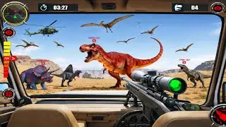 Wild Dinosaur Hunting Game Gameplay | Epic Safari Hunt #3