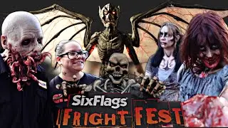 Six Flags Fiesta Texas Fright Fest Opening Night 2023 #sixflags