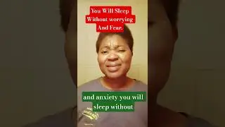 You will sleep without fear and anxiety. #motivation #bibleverse