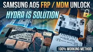 Samsung A05 ISP FRP UNLOCK BY HYDRA