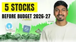 Best STOCKS to Buy Before 2026 Budget