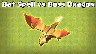 Bat Spell vs Boss Dragon / Golden Dragon | Clash of Clans | *Dragon's Liar* | Battle Gaming