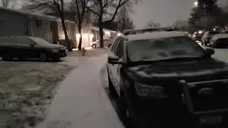 01JAN2025, Schneewandern: 1st snow of the year, Chubbuck, Idaho. Two Xmases per year? LikeSubCom