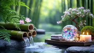 Soothing Relaxing Music 🌹 Peace of Mind, Anxiety Relief,Spa Relax Water,Calm Sleep Day 6
