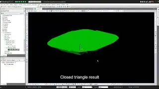 MineScape - How to create closed triangle