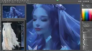 Digital Painting // Ancient Girl // Part03