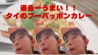 【激うま】タイでプーパッポンカレー食べた🦀【声張りVLOG】