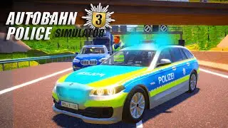 Erste AUTOBAHN POLIZEI Schicht MIT VERFOLGUNG und Festnahme