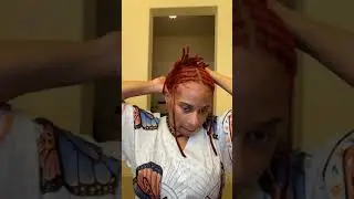 Do a loc updo style with me! 🥰 #locs #locstyles #locjourney