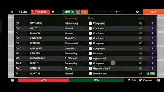 How to Display the Player Personality During the Matchday in Football Manager Mobile 2024?