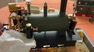 Regner Paul Tram chassis initial steam test