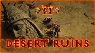 Diablo 2 Resurrected Act 2 Desert Ruins Detail